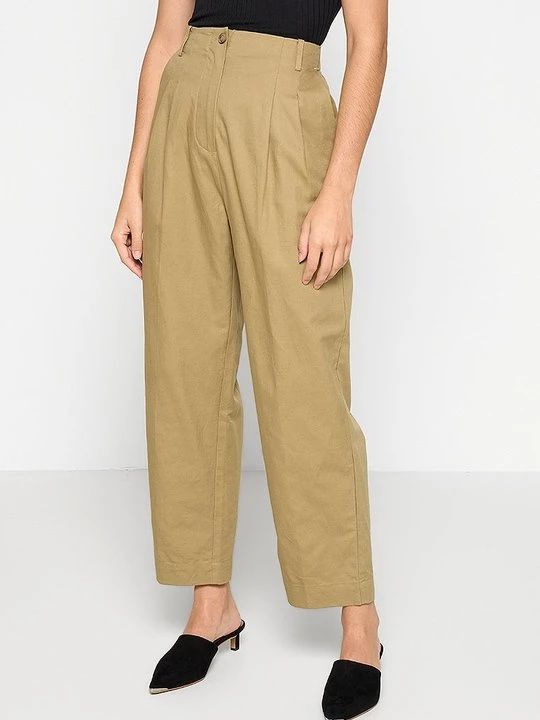 Zdjęcie produktu Spodnie materiałowe Vanessa Bruno khaki
