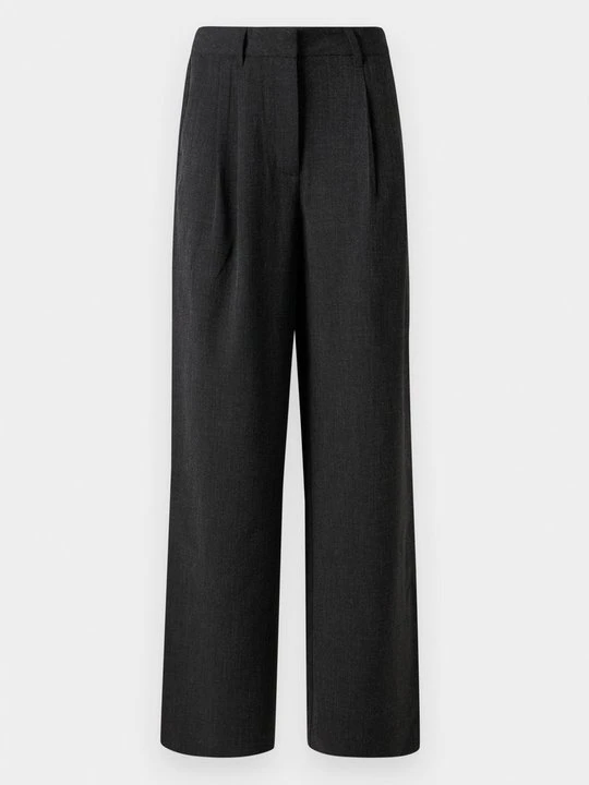 Zdjęcie produktu Spodnie materiałowe Vero Moda ciemnoszary melanż