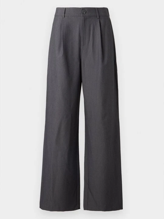 Zdjęcie produktu Spodnie materiałowe Vero Moda ciemnoszary melanż