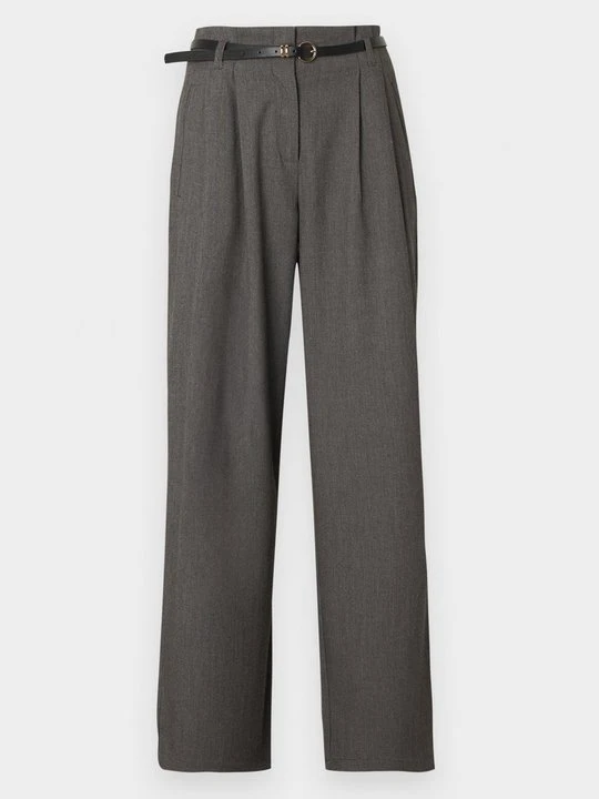 Zdjęcie produktu Spodnie materiałowe Vero Moda ciemnoszary melanż
