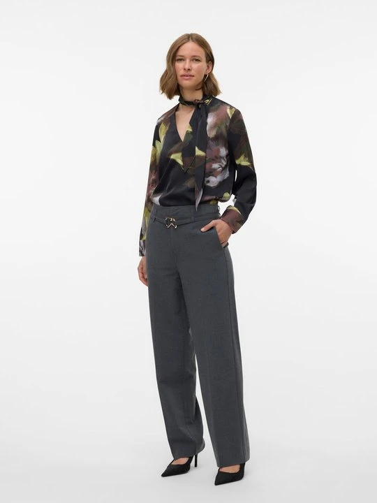 Zdjęcie produktu Spodnie materiałowe Vero Moda ciemnoszary