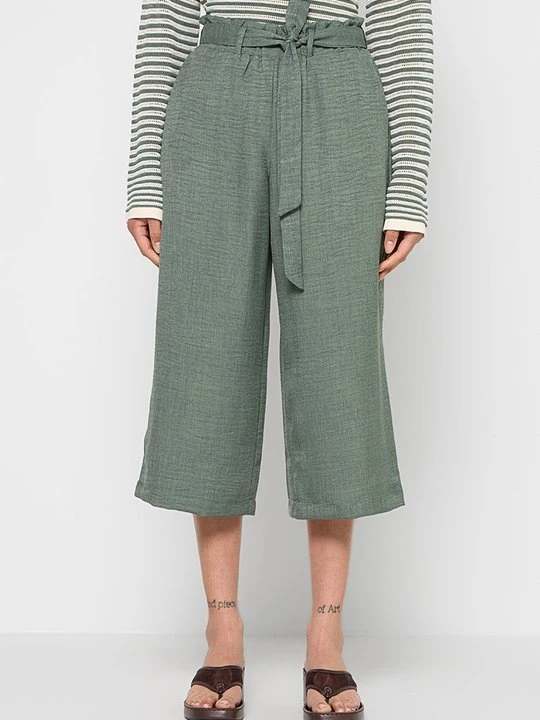 Zdjęcie produktu Spodnie materiałowe Vero Moda zielony