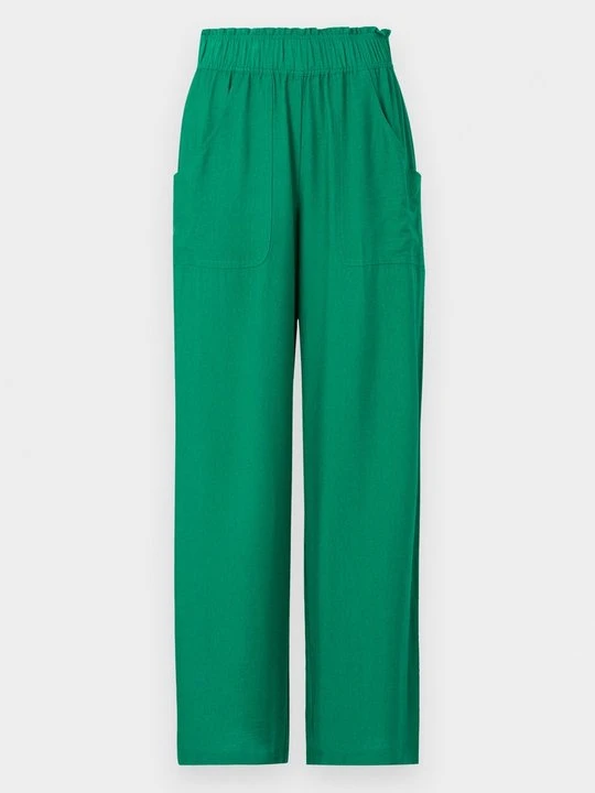 Zdjęcie produktu Spodnie materiałowe Vero Moda zielony