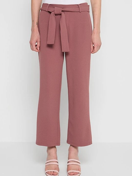 Zdjęcie produktu Spodnie materiałowe Vero Moda jasnoróżowy