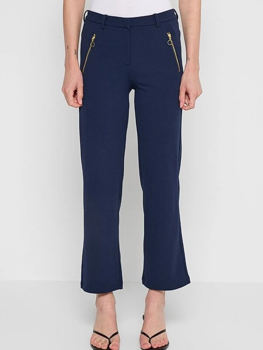 Zdjęcie produktu Spodnie materiałowe Vero Moda niebieski