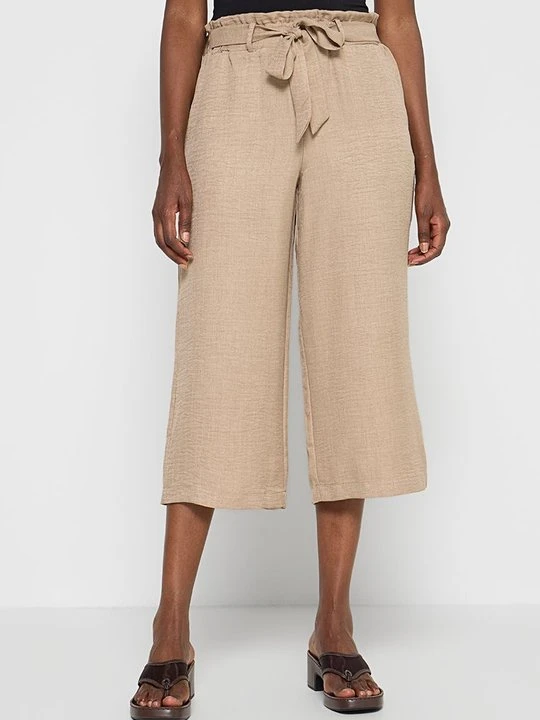 Zdjęcie produktu Spodnie materiałowe Vero Moda srebrny