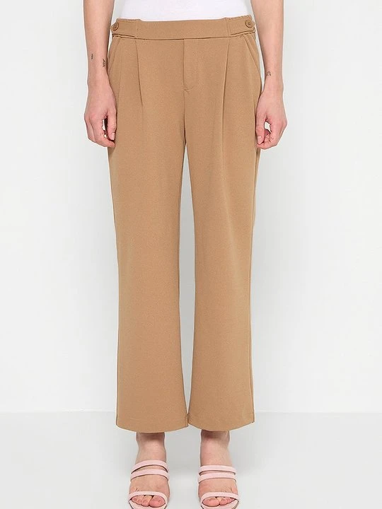 Zdjęcie produktu Spodnie materiałowe Vero Moda beżowy