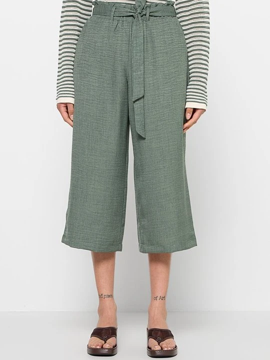 Zdjęcie produktu Spodnie materiałowe Vero Moda zielony