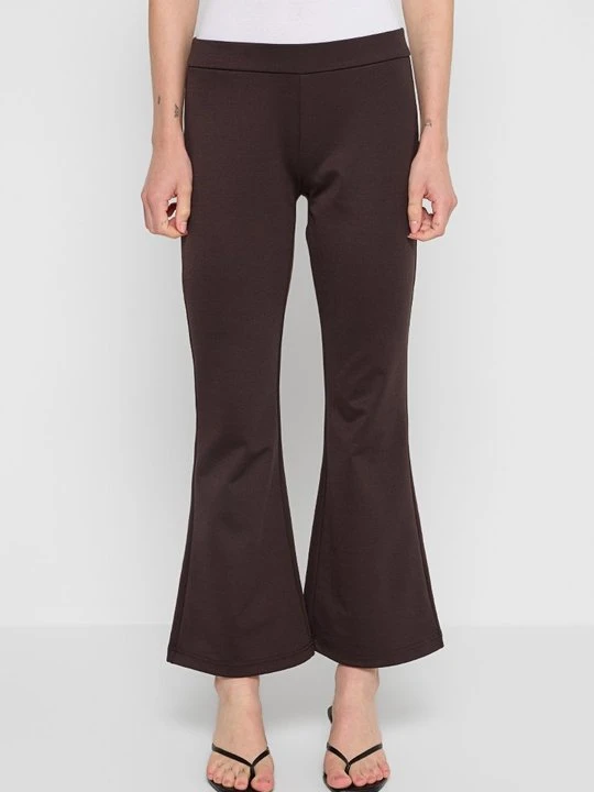 Zdjęcie produktu Spodnie materiałowe Vero Moda ciemnobrązowy