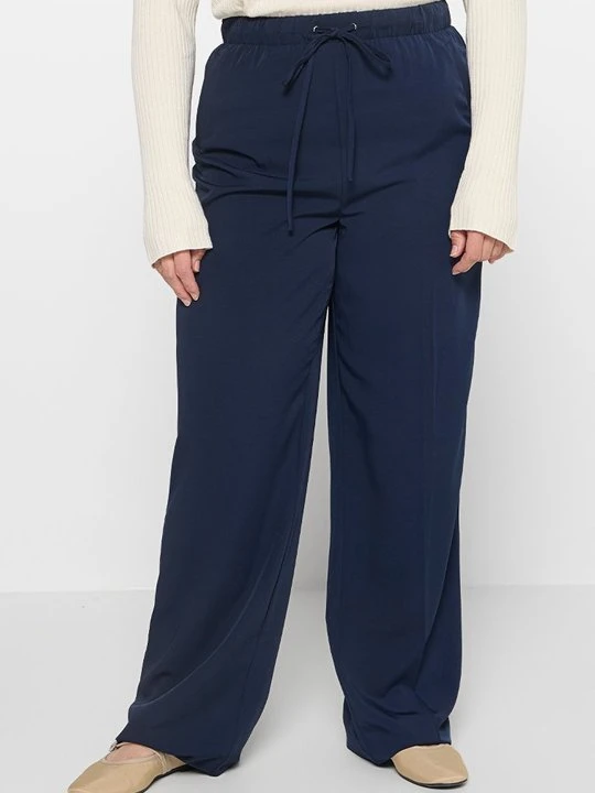 Zdjęcie produktu Spodnie materiałowe Vero Moda granatowy