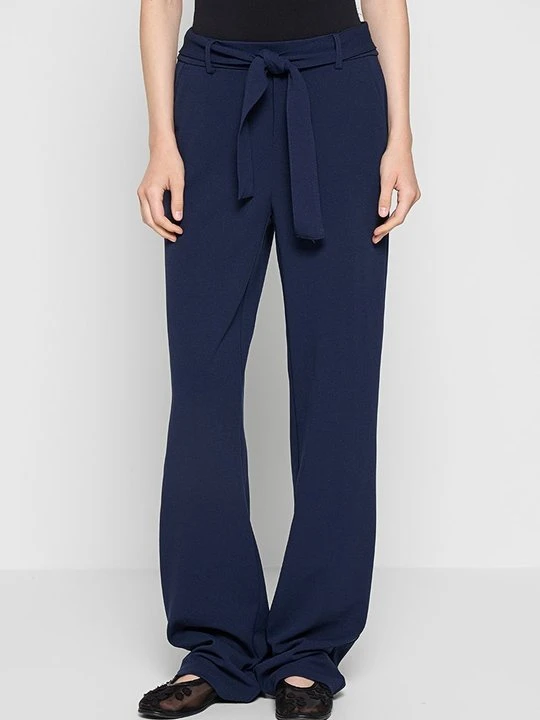Zdjęcie produktu Spodnie materiałowe Vero Moda granatowy