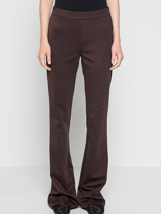 Zdjęcie produktu Spodnie materiałowe Vero Moda ciemnobrązowy