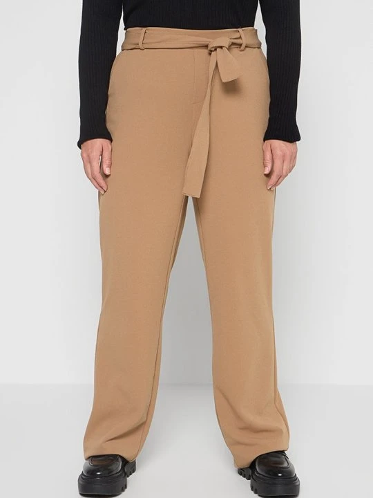 Zdjęcie produktu Spodnie materiałowe Vero Moda beżowy