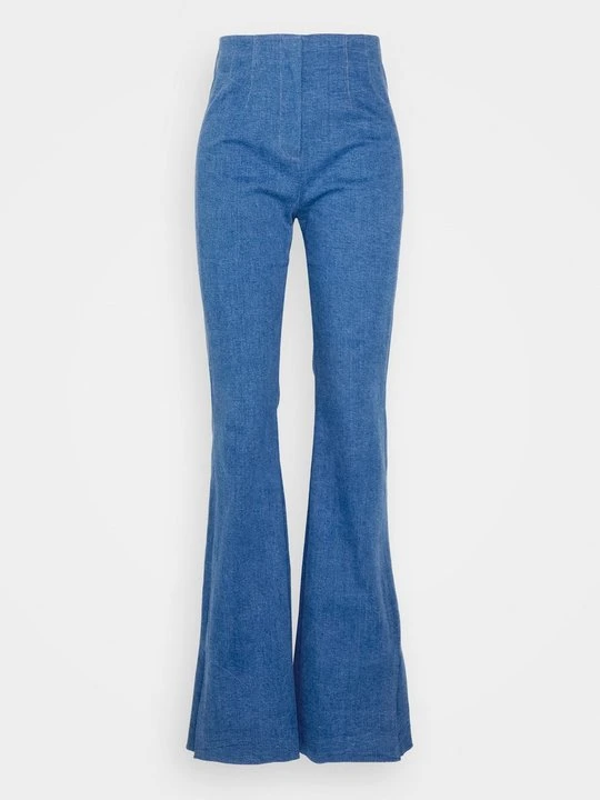 Zdjęcie produktu Spodnie materiałowe Veronica Beard jasnoniebieski denim