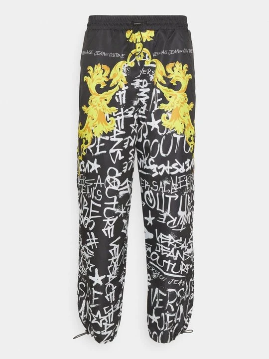 Zdjęcie produktu Spodnie materiałowe Versace Jeans Couture czarny