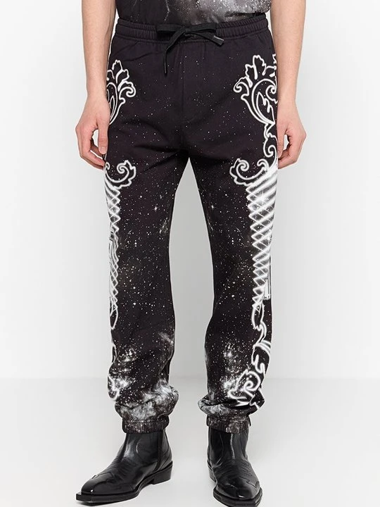 Zdjęcie produktu Spodnie materiałowe Versace Jeans Couture czarny