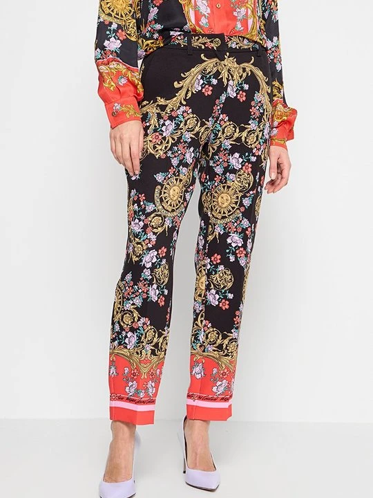 Zdjęcie produktu Spodnie materiałowe Versace Jeans Couture czarny