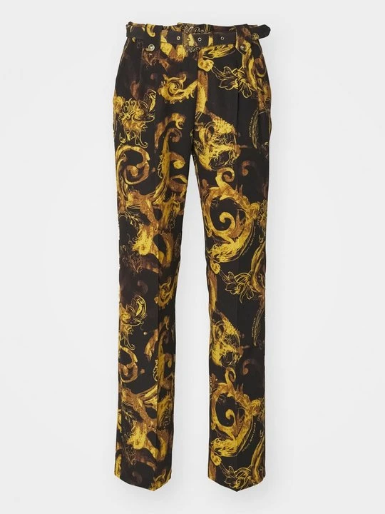 Zdjęcie produktu Spodnie materiałowe Versace Jeans Couture czarny