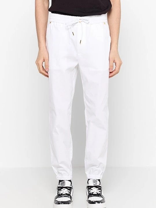 Zdjęcie produktu Spodnie materiałowe Versace Jeans Couture biały