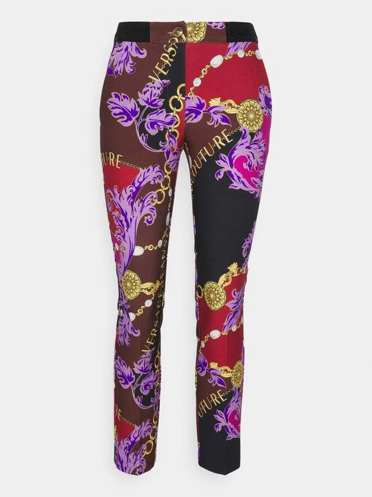 Zdjęcie produktu Spodnie materiałowe Versace Jeans Couture jasnoczerwony