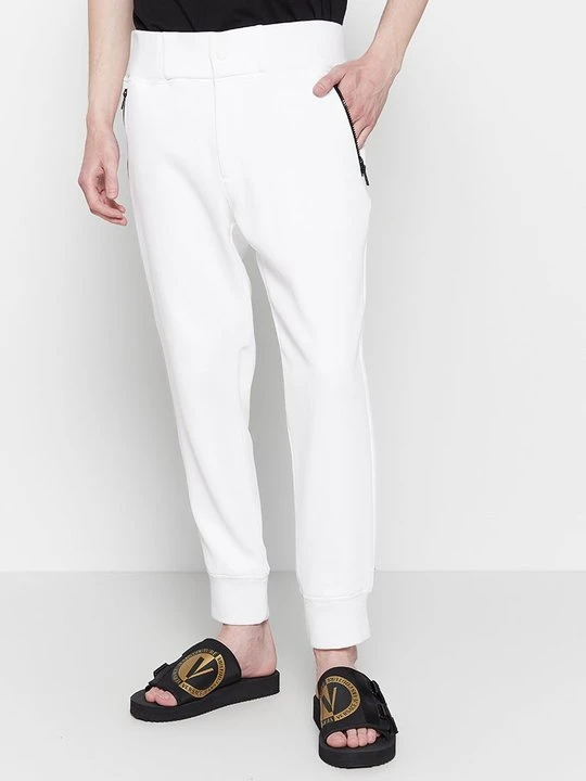 Zdjęcie produktu Spodnie materiałowe Versace Jeans Couture biały