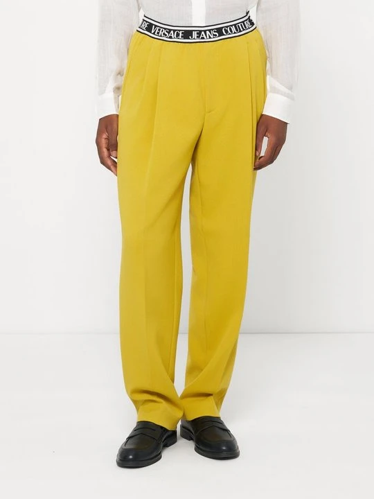 Zdjęcie produktu Spodnie materiałowe Versace Jeans Couture biały