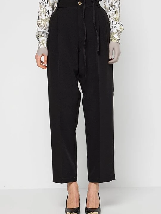 Zdjęcie produktu Spodnie materiałowe Versace Jeans Couture czarny