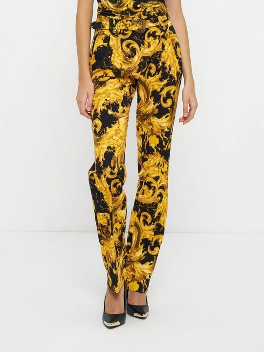Zdjęcie produktu Spodnie materiałowe Versace Jeans Couture czarny