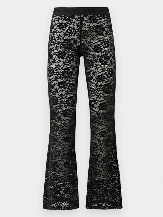 Zdjęcie produktu Spodnie materiałowe Versace Jeans Couture czarny