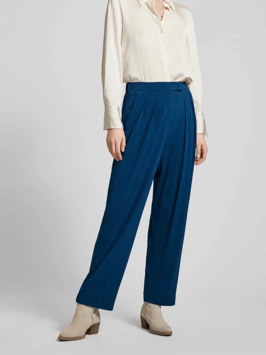 Zdjęcie produktu Spodnie materiałowe w jednolitym kolorze model ‘GIOCHI’ MM By Max Mara