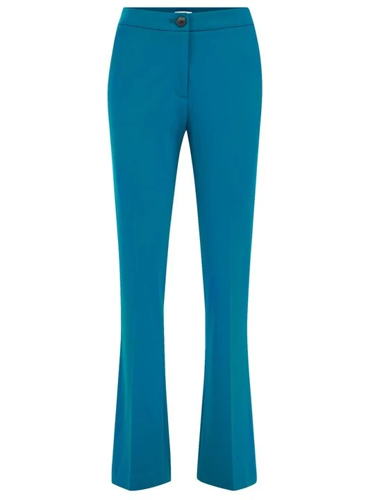 Zdjęcie produktu Spodnie materiałowe WE Fashion niebieski denim