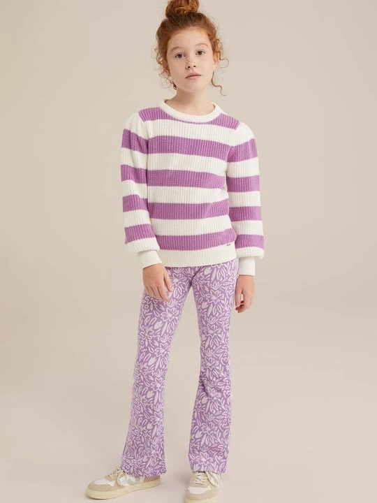 Zdjęcie produktu Spodnie materiałowe WE Fashion liliowy