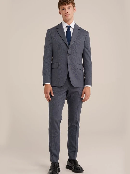 Zdjęcie produktu Spodnie materiałowe WE Fashion niebieski