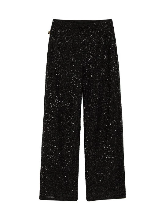 Zdjęcie produktu Spodnie materiałowe WE Fashion czarny