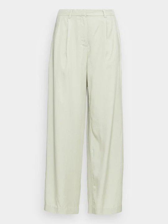 Zdjęcie produktu Spodnie materiałowe Weekday khaki
