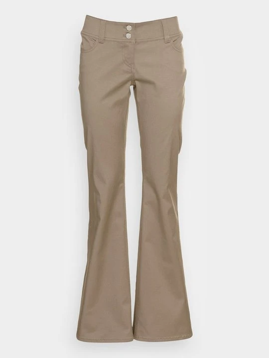 Zdjęcie produktu Spodnie materiałowe Weekday khaki