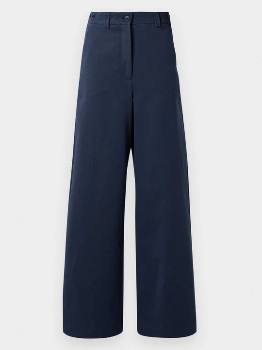 Zdjęcie produktu Spodnie materiałowe Weekend Max Mara niebieski