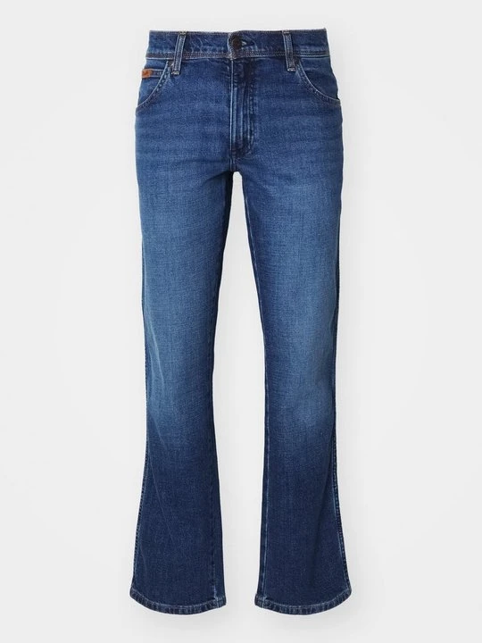 Zdjęcie produktu Spodnie materiałowe Wrangler niebieski denim