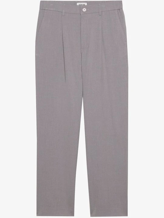 Zdjęcie produktu Spodnie materiałowe YOURTURN By Zalando jasnoszary melanż