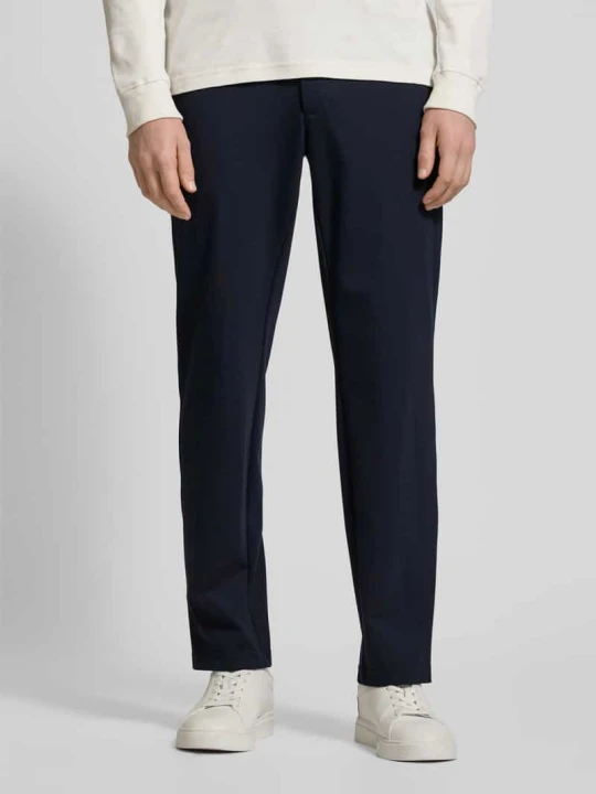 Zdjęcie produktu Spodnie w kroju comfort fit z kieszeniami z tyłu model 'Thilo' Eurex By Brax Granatowy