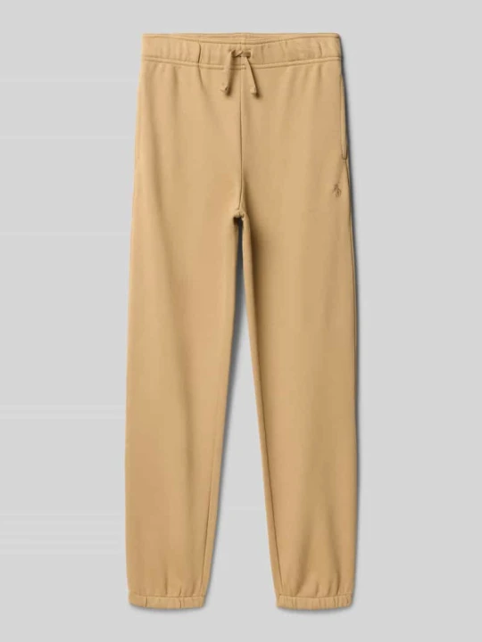 Zdjęcie produktu Spodnie dresowe z elastycznym pasem Polo Ralph Lauren Beżowy