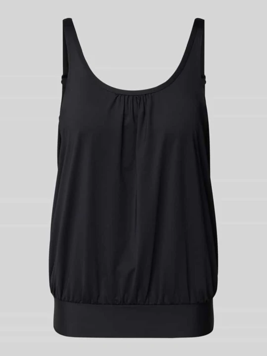 Zdjęcie produktu Top tankini z dekoltem w łódkę Lascana Czarny