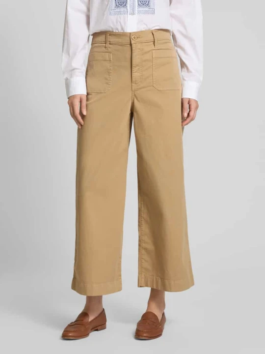 Zdjęcie produktu Spodnie materiałowe z wpuszczanymi kieszeniami model ‘YURSHANE’ Lauren Ralph Lauren Beżowy