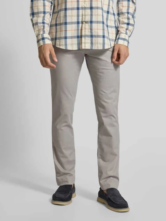 Zdjęcie produktu Spodnie materiałowe z wpuszczanymi kieszeniami w stylu francuskim Polo Ralph Lauren Średnioszary
