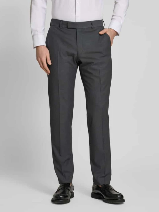 Zdjęcie produktu Spodnie do garnituru o kroju slim fit w kant model ‘Melwin’ Strellson Antracytowy