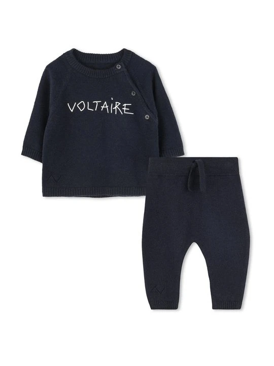 Zdjęcie produktu Spodnie materiałowe Zadig&Voltaire niebieski