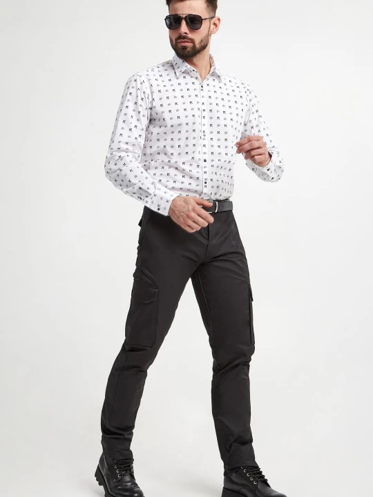 Zdjęcie produktu Spodnie męskie cargo KARL LAGERFELD