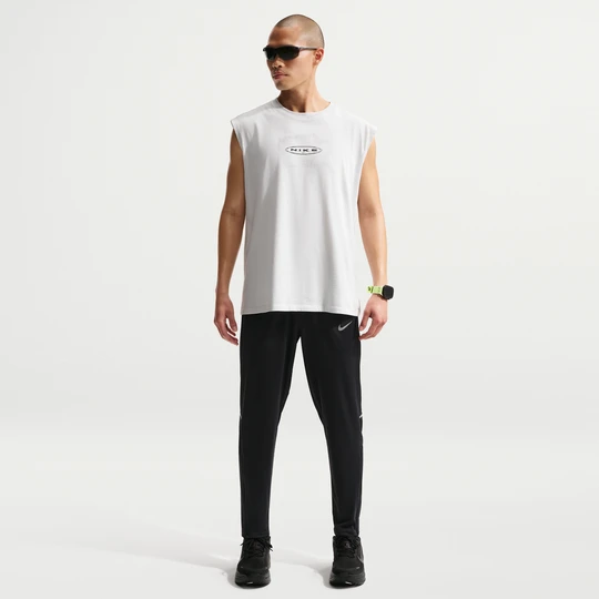 Zdjęcie produktu Spodnie męskie do biegania z dzianiny Dri-FIT Nike Miler - Czerń