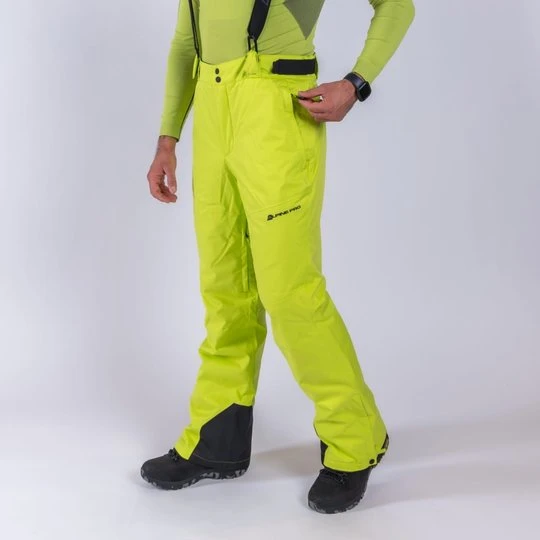 Zdjęcie produktu Spodnie męskie narciarskie snowboardowe Edes 2 zielone Alpine Pro