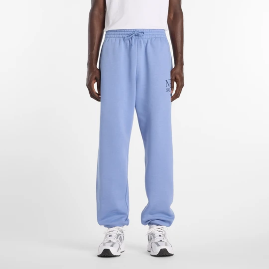 Zdjęcie produktu Spodnie męskie New Balance MB61E74AAA3 – niebieskie